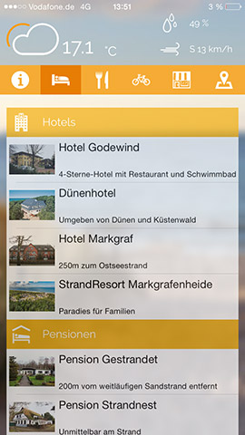 Markgrafenheide App Screenshot 02